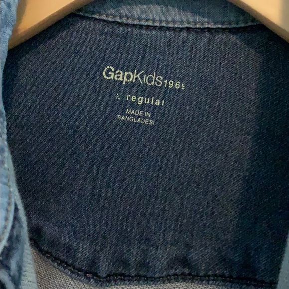 Gap Denim Chambray Jeans Jacket Top Tee Shirt
L - Picture 4 of 6